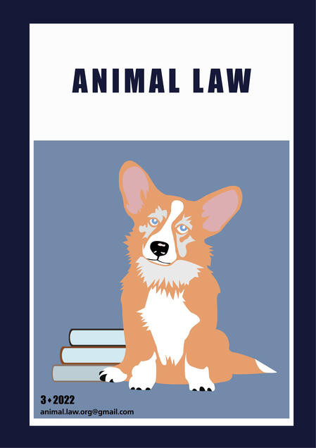 Animal Law No. 3 - 2022 Animal Law No. 3 - 2022